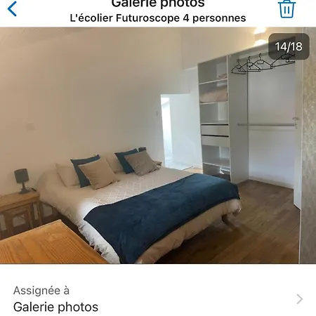 L'ecolier Futuroscope 4 Personnes Beaumont (Vienne)