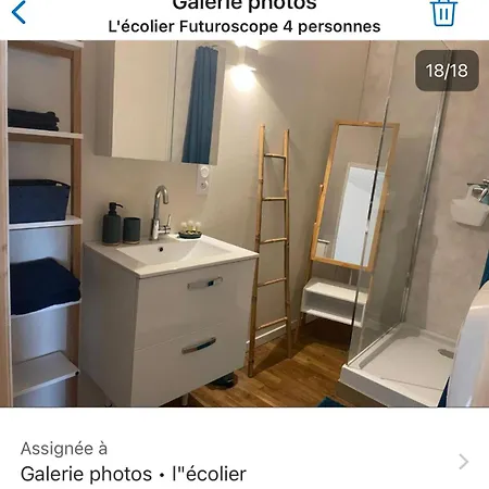 L'ecolier Futuroscope 4 Personnes Apartment
